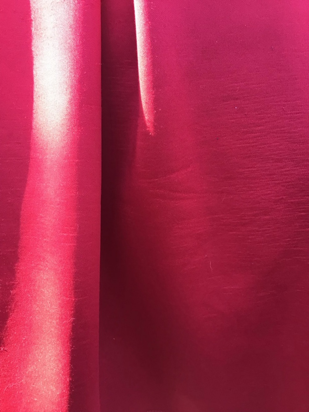 Red Y2K era Scallop V-Neck Fit & Flare Dress - Picture 4 of 8